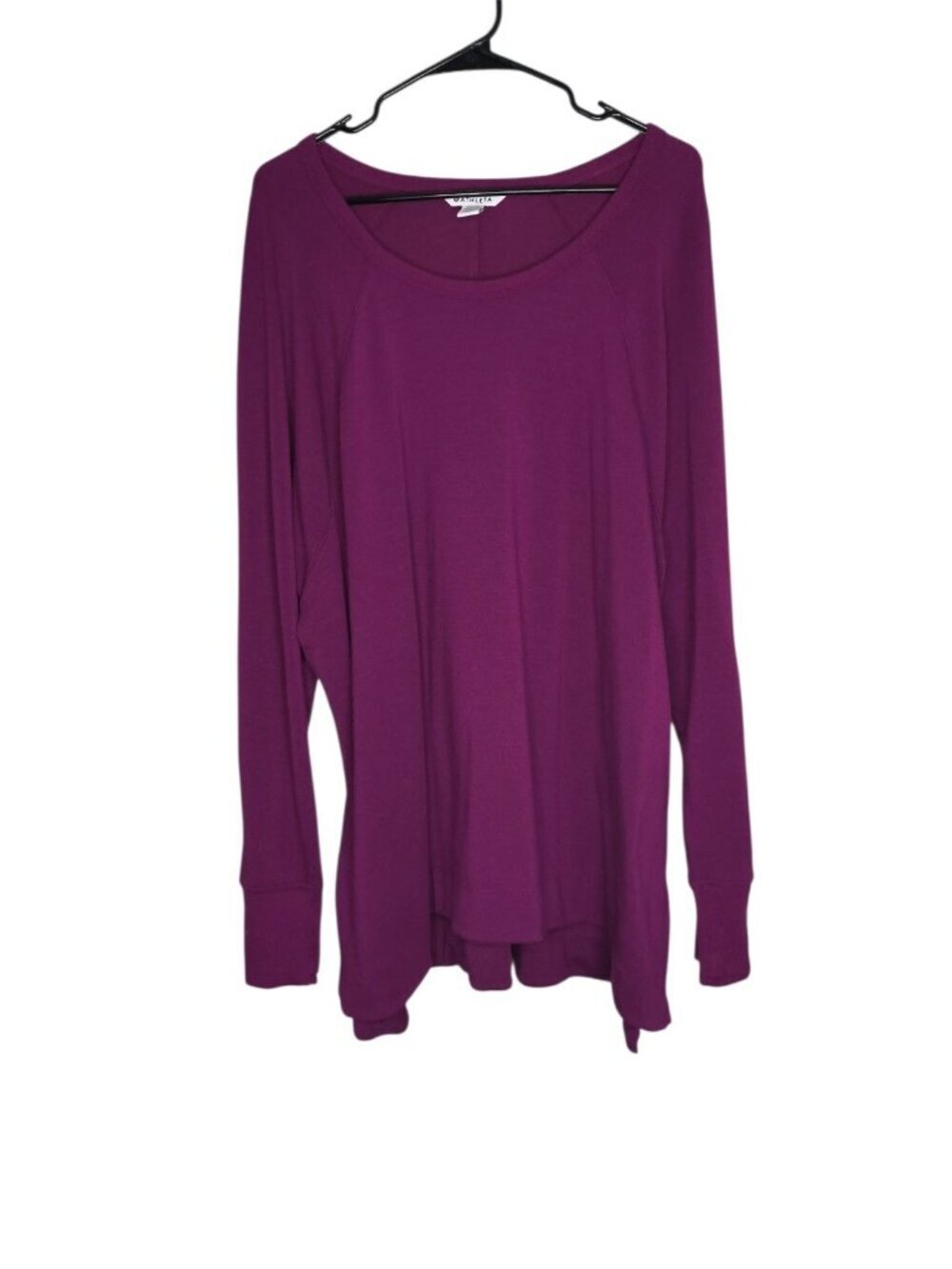Athleta Mindset Sweatshirt Purple Sweater Women Size 3X Athletic Outdoor